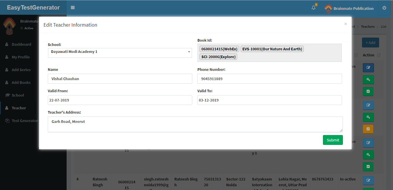 Online Easy Test Maker 6